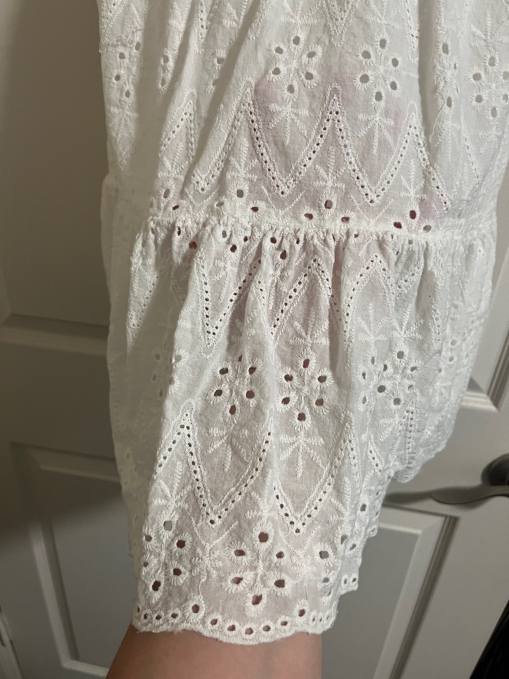 Simplee Apparel White Eyelet Sundress - Picture 4 of 7